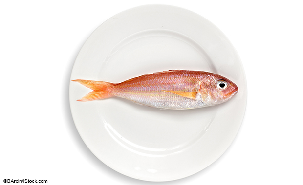 Fisch auf Teller