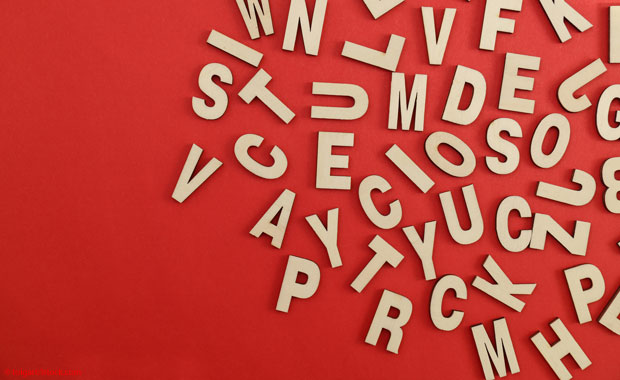 Buchstabensalat