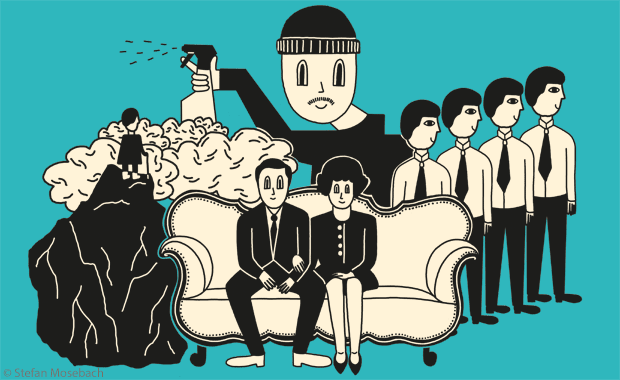 Illustration: Deutsche Kulturphänomene