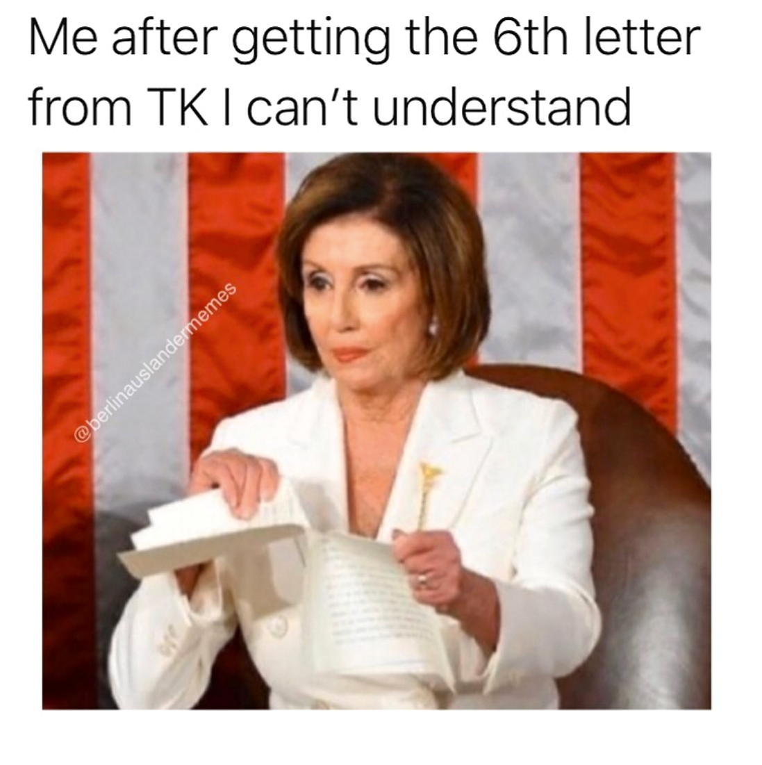 Meme mit Nancy Pelosi