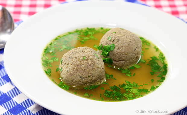 Leberknödelsuppe