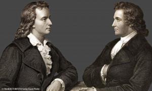 Kennenlernen goethe und schiller