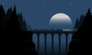 Illustration: Nachtzug