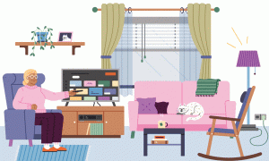 Wohnzimmer