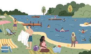 Sommer am See