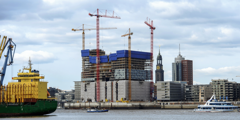 Baustelle: Hamburger Elbphilharmonie