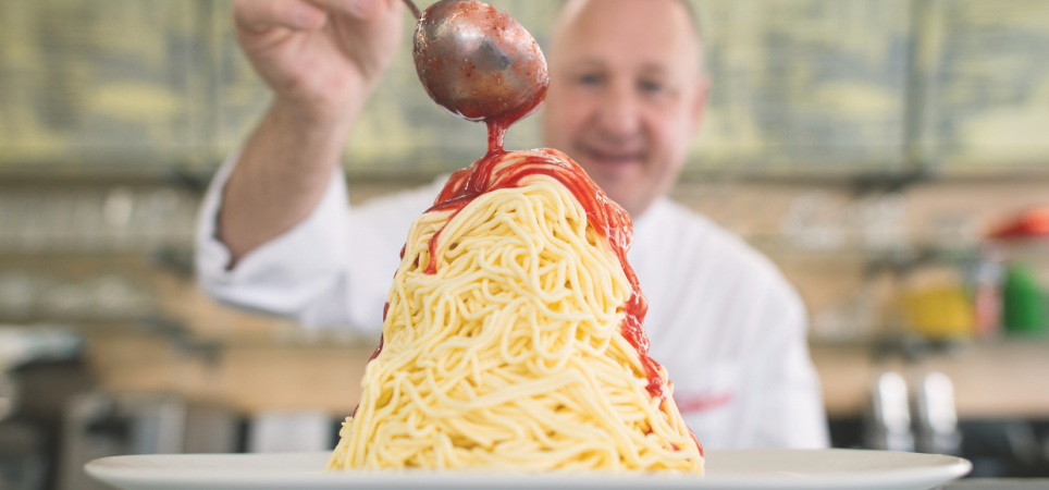 Spagetti-Eis