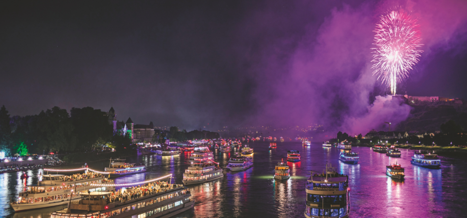 Rhein in Flammen