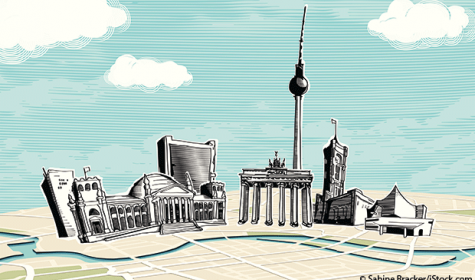 Illustration von Berlin