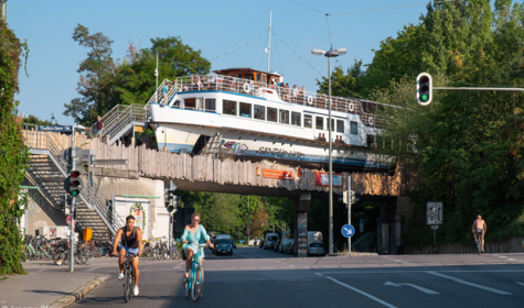 Schiff "Alte Utting" in München